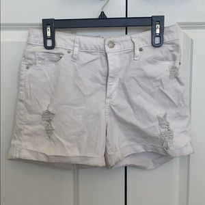 Target White Denim shorts